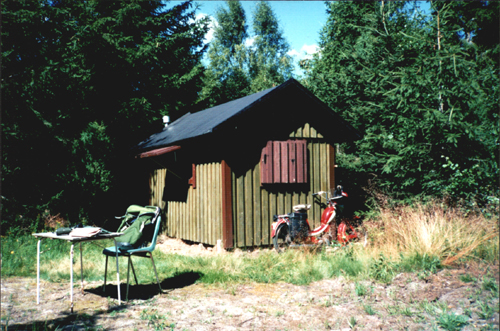 Hemma efter en lyckad premir.